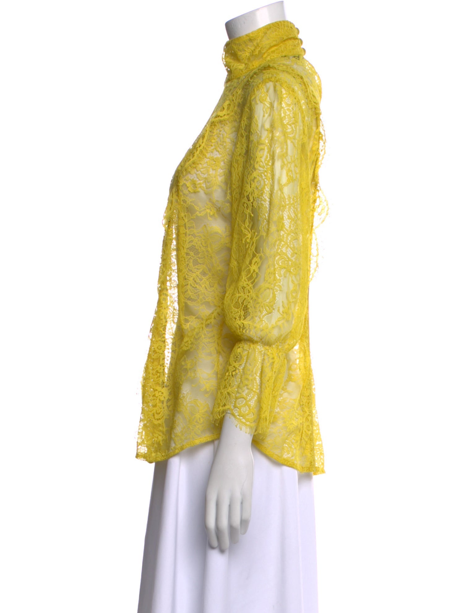 Smythe Lace Lace Pattern Blouse