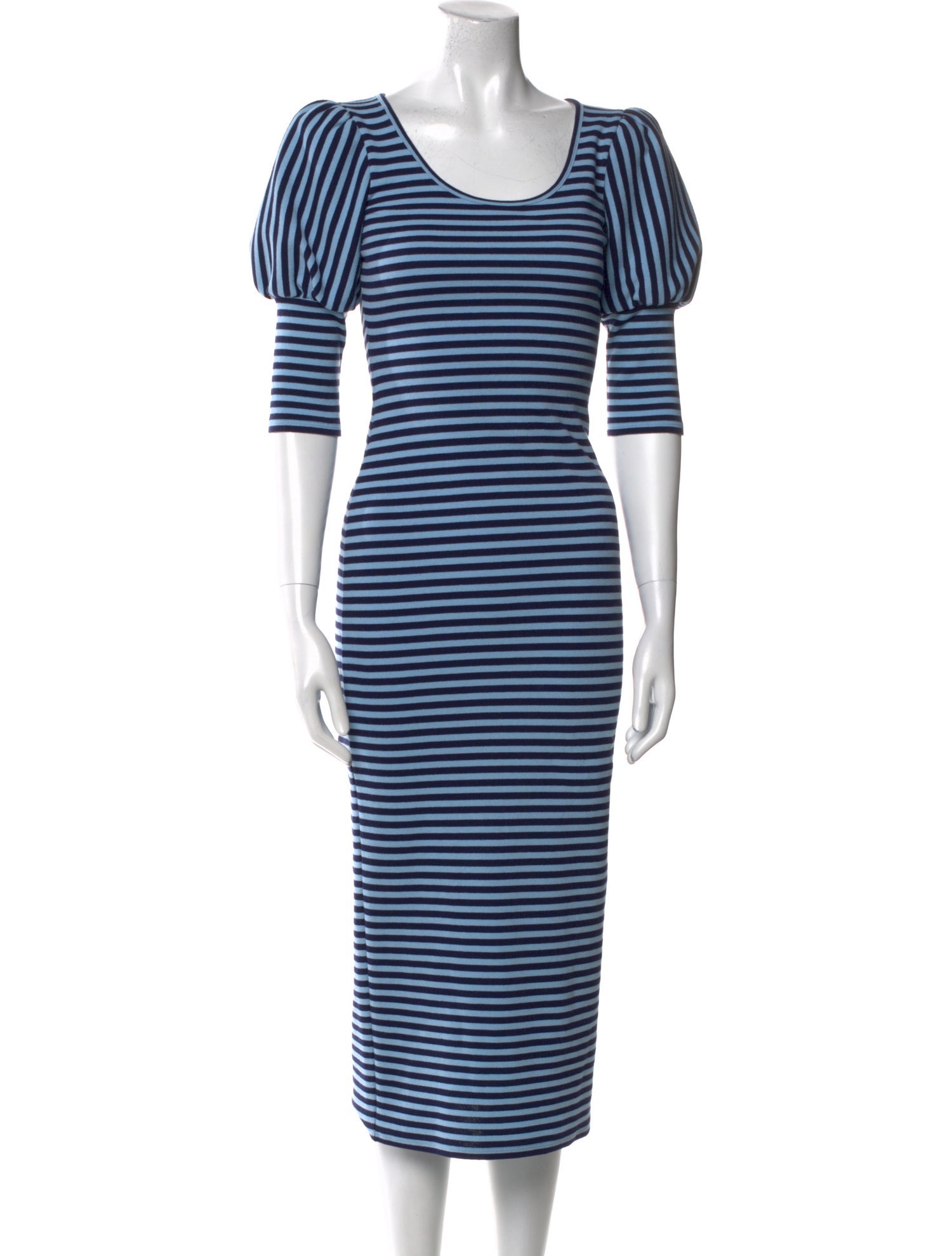 Smythe Striped Long Dress