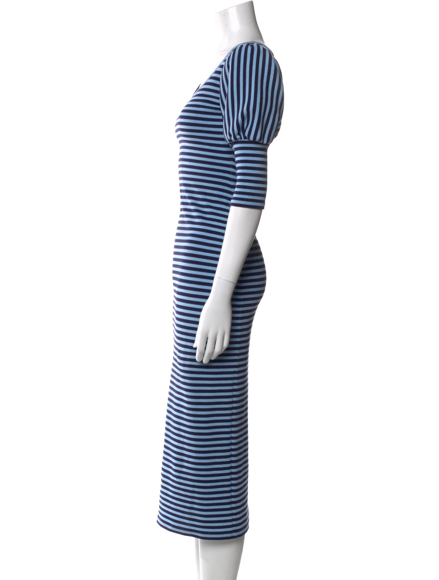 Smythe Striped Long Dress