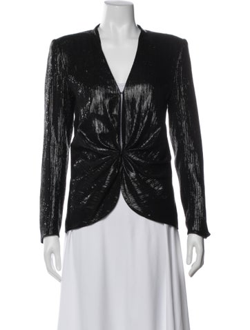 Pre-owned Smythe Striped Evening Jacket In Multi