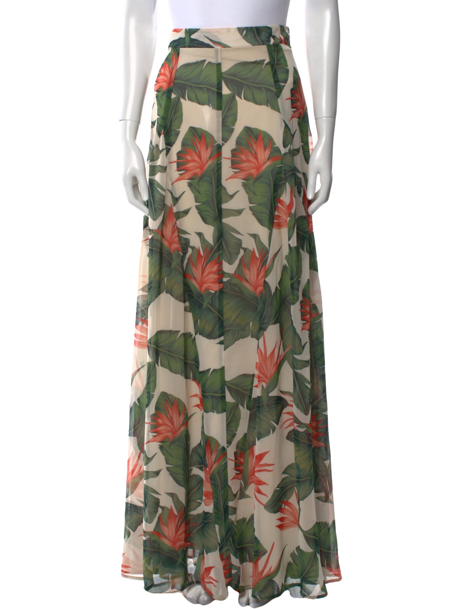 Show me your Mumu Floral Print Long Skirt