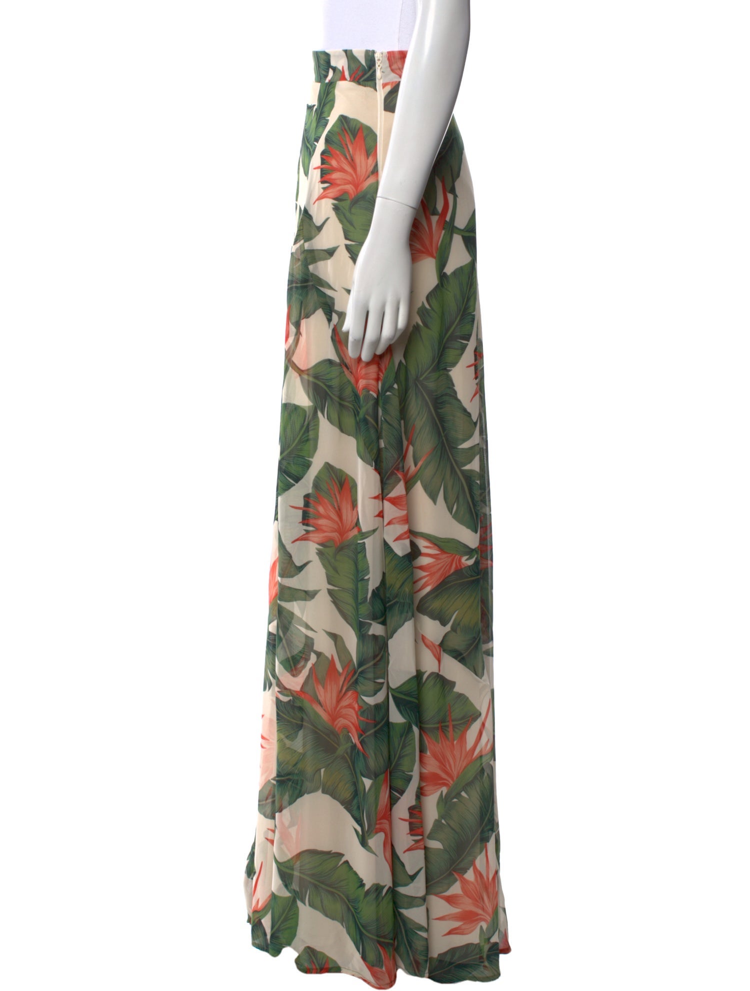 Show me your Mumu Floral Print Long Skirt