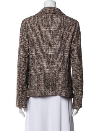 Sônia Bogner Wool Tweed Pattern Blazer