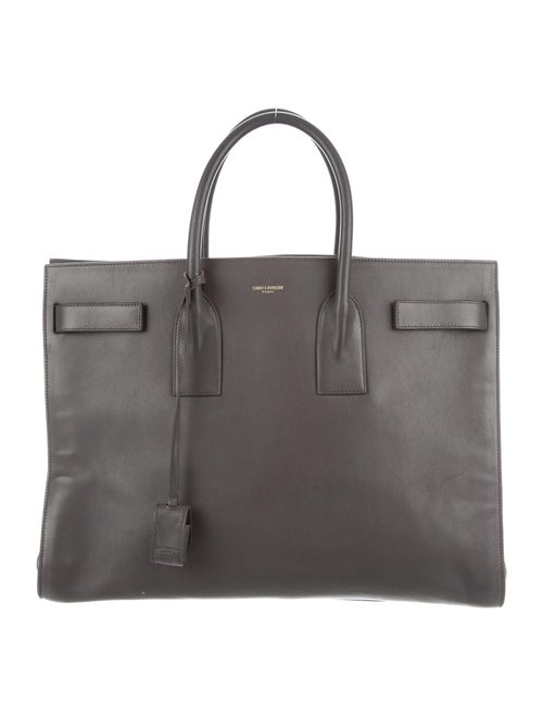Saint Laurent Large Classic Sac de Jour Grey