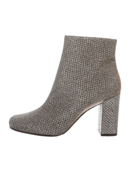 Saint Laurent Printed Boots Gold