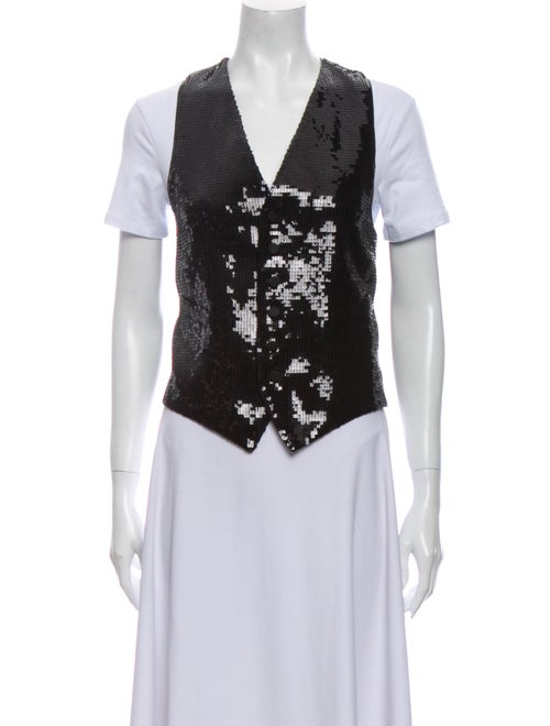 Saint Laurent Virgin Wool Vest Wool