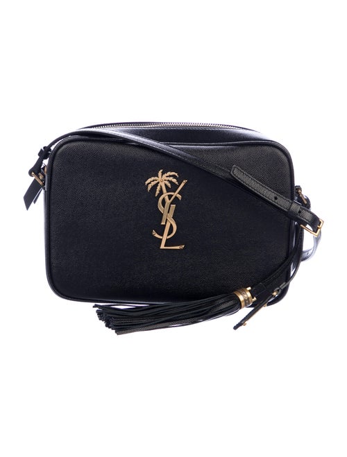 Saint Laurent Monogramme Palm Lou Crossbody Bag Bl