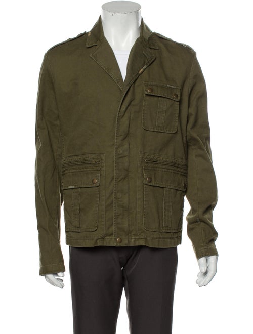 Saint Laurent 2020 Woven Safari Jacket Utility Jac