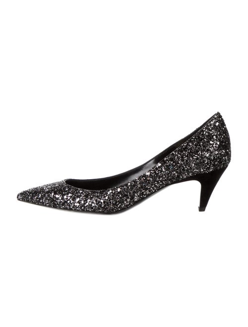 Saint Laurent Charlotte 55 Pumps w/ Tags Black