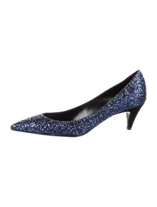Saint Laurent Charlotte Pumps w/ Tags Blue