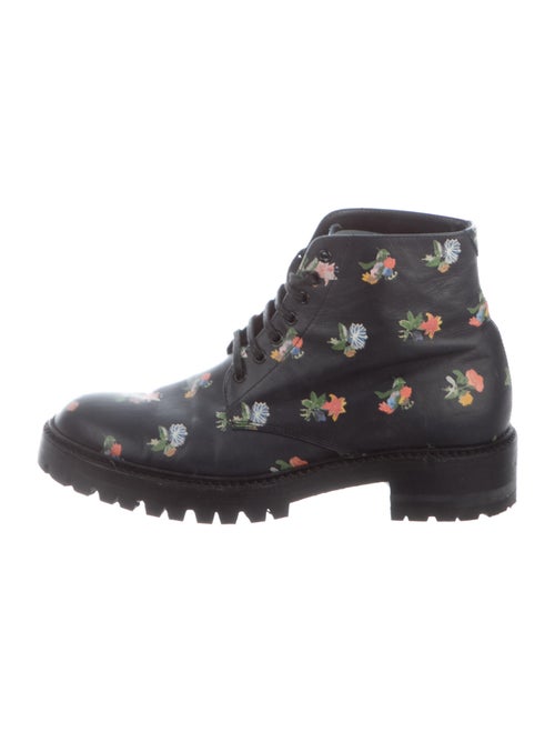 Saint Laurent Lolita Combat Leather Combat Boots B