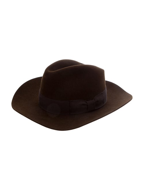Saint Laurent Felt Fedora Hat