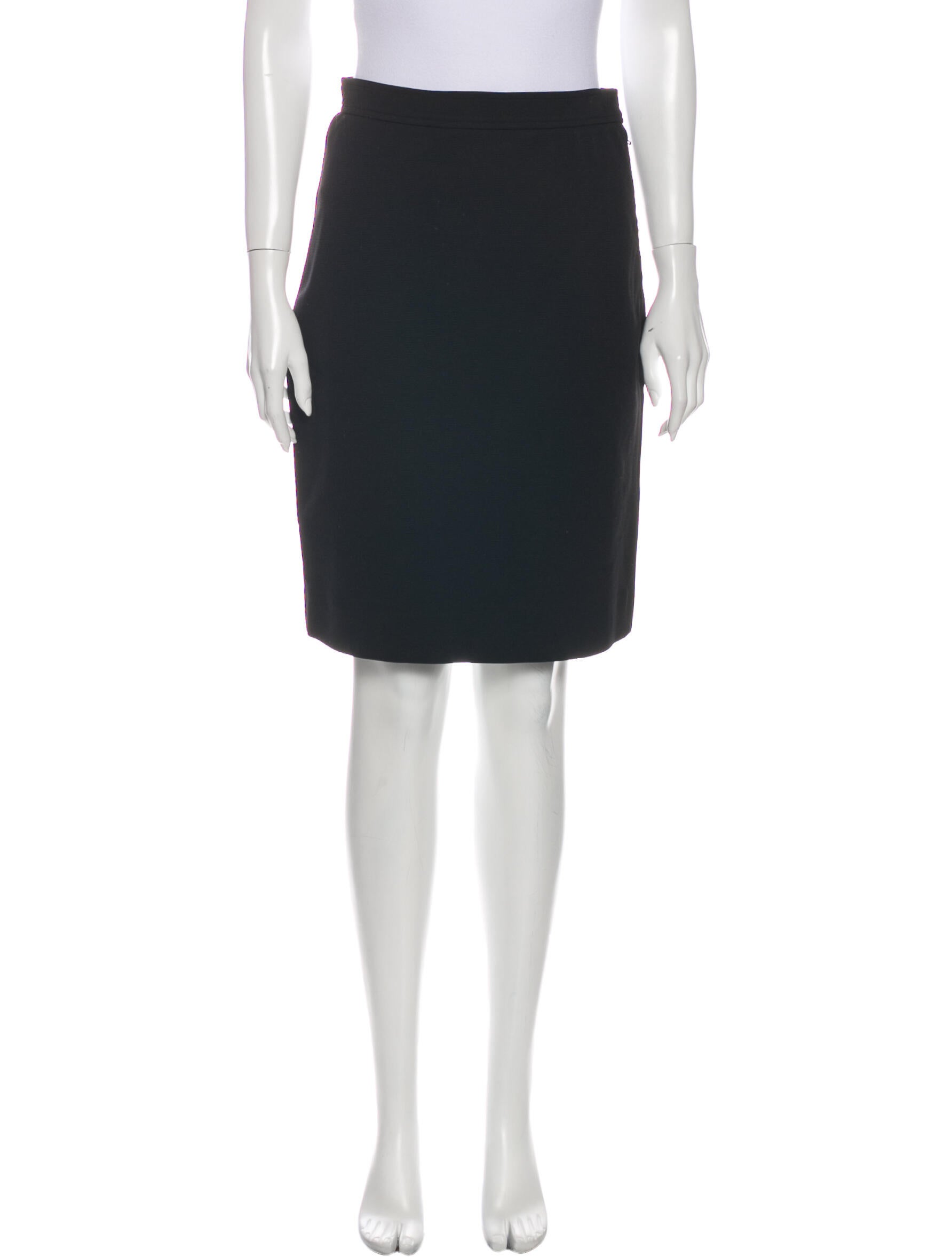 Yves Saint Laurent Vintage Knee-Length Skirt