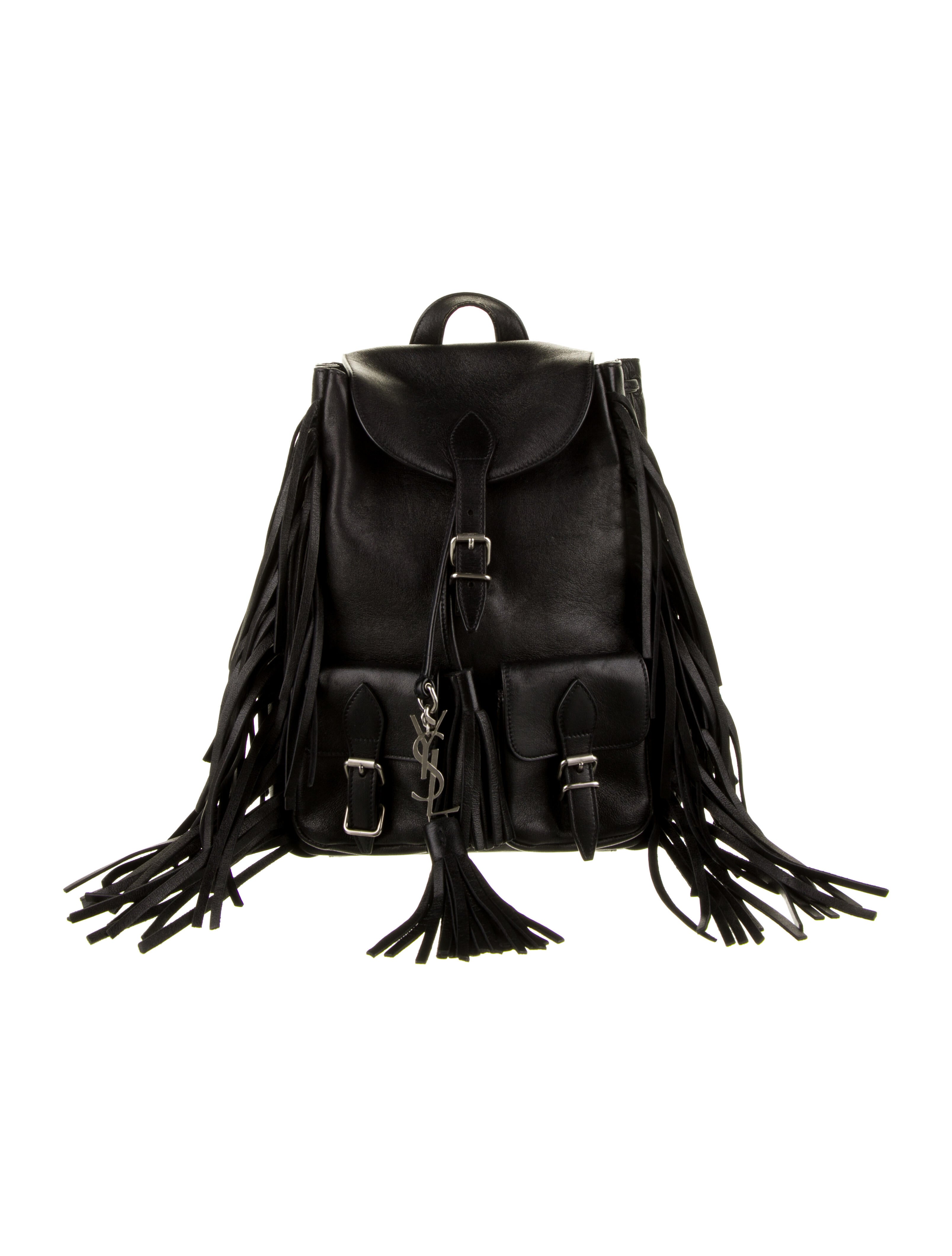 ysl fringe backpack