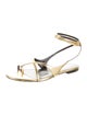 Saint Laurent Gia 05 Leather Sandals