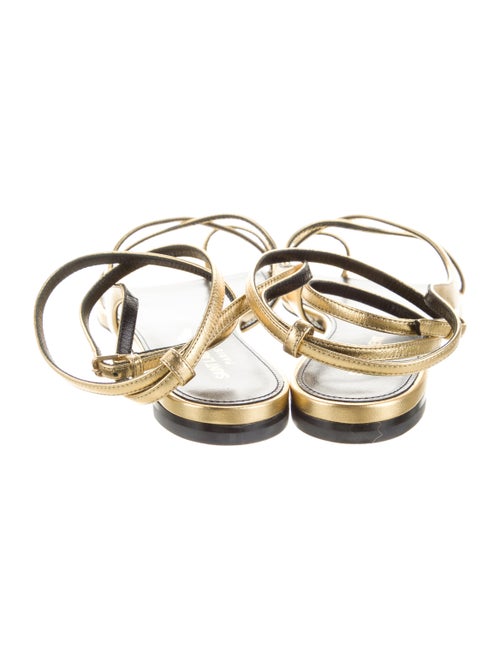 Saint Laurent Gia 05 Leather Sandals