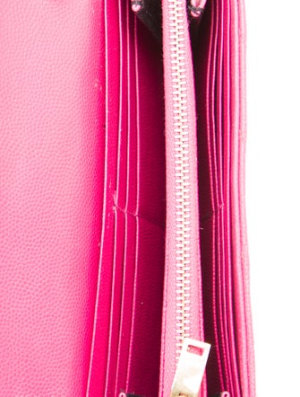 Saint Laurent Monogram Matelassé Small Envelope Wallet On Chain