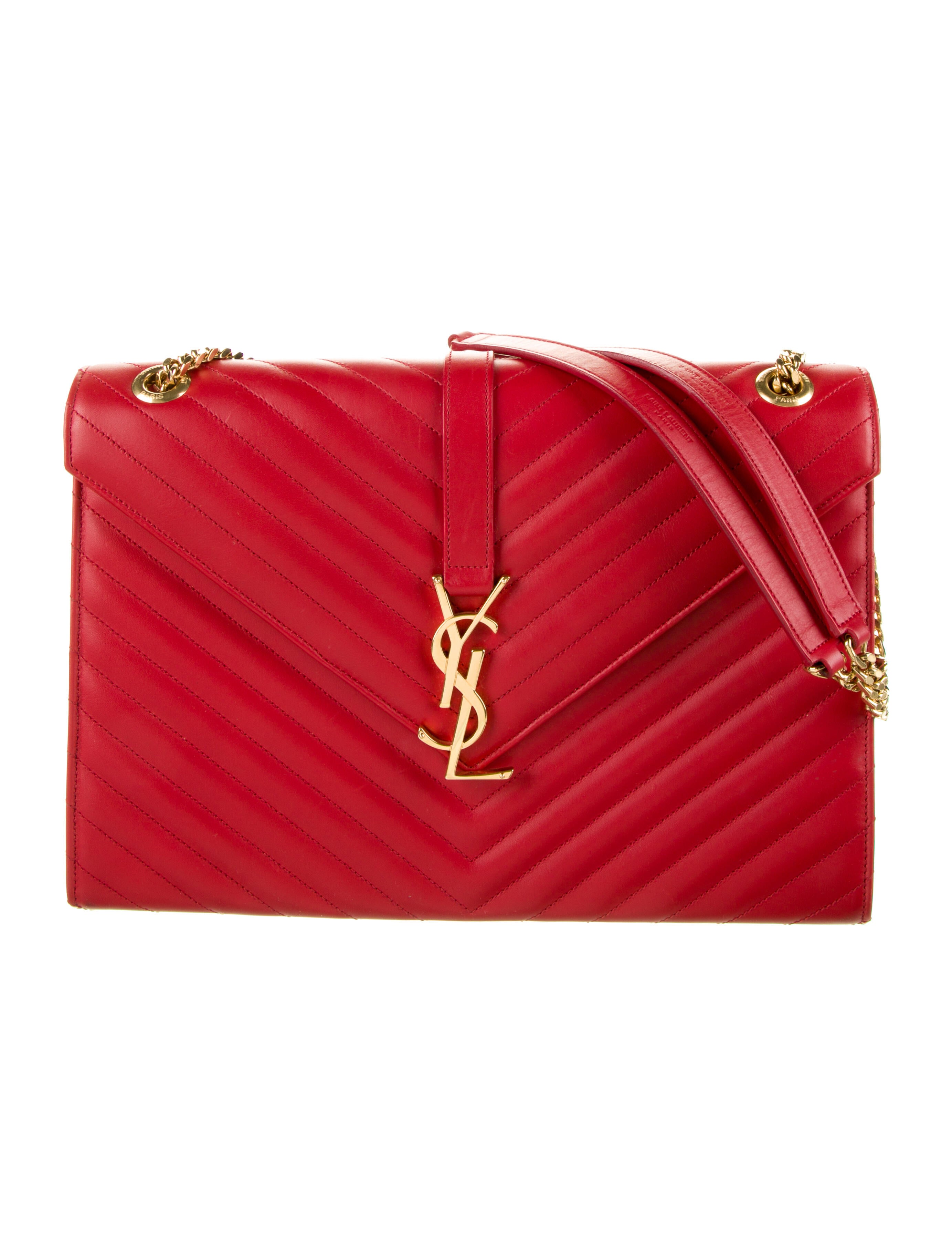 ysl red envelope bag