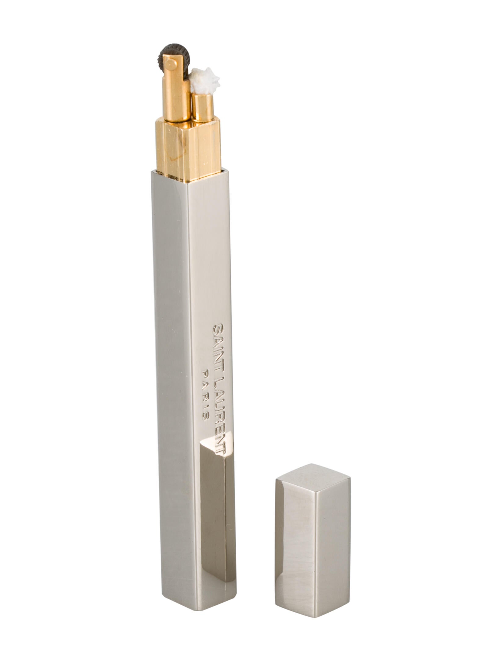Saint Laurent Tsubota Pearl Lighter - Silver Decorative Accents