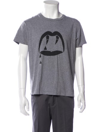 Saint Laurent Blood Luster Graphic Print T-Shirt