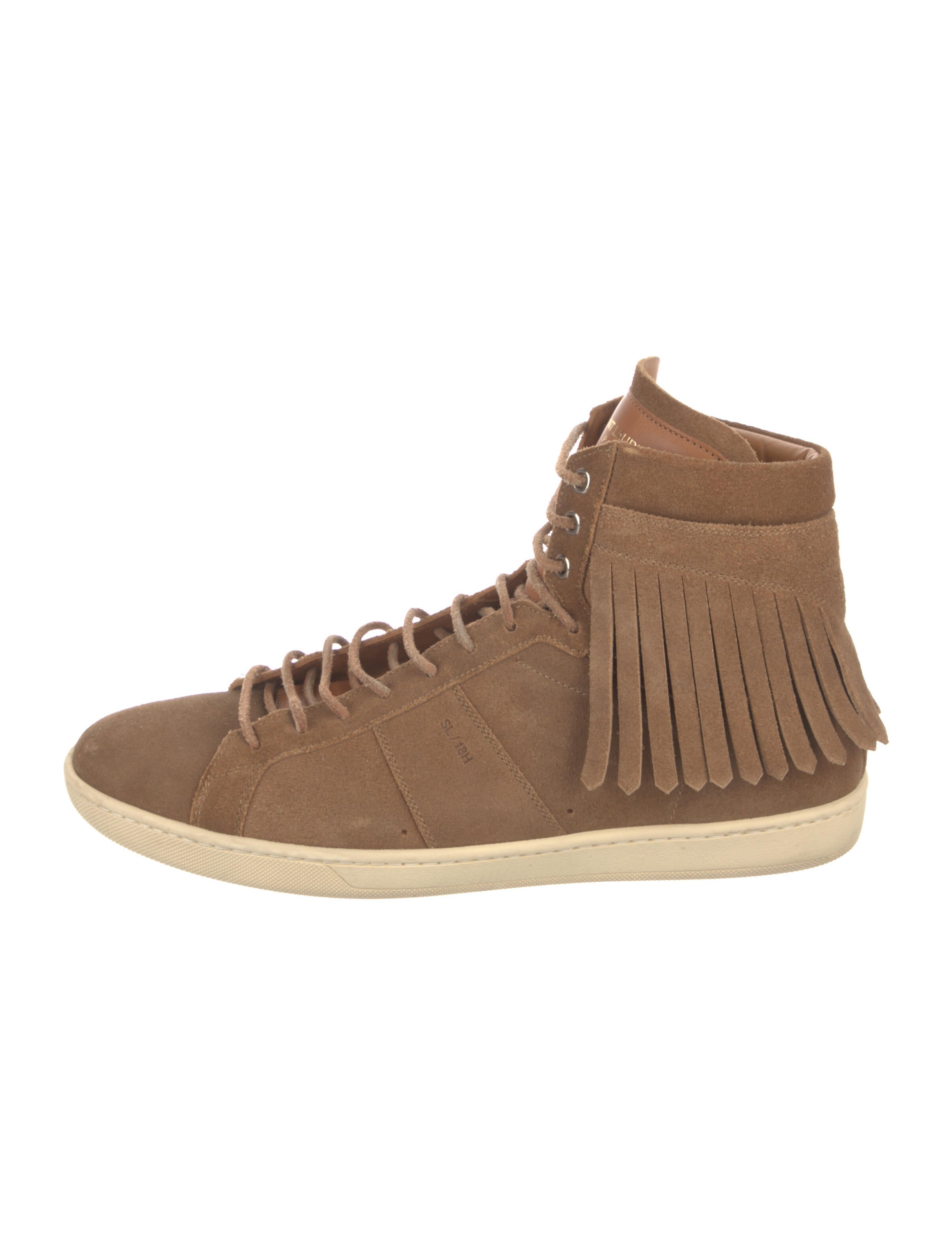 Saint Laurent SL18 H Sneakers - Brown Sneakers, Shoes - SNT179727