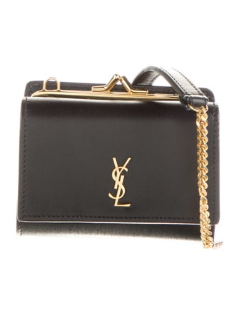 Saint Laurent Rider Leather Wallet