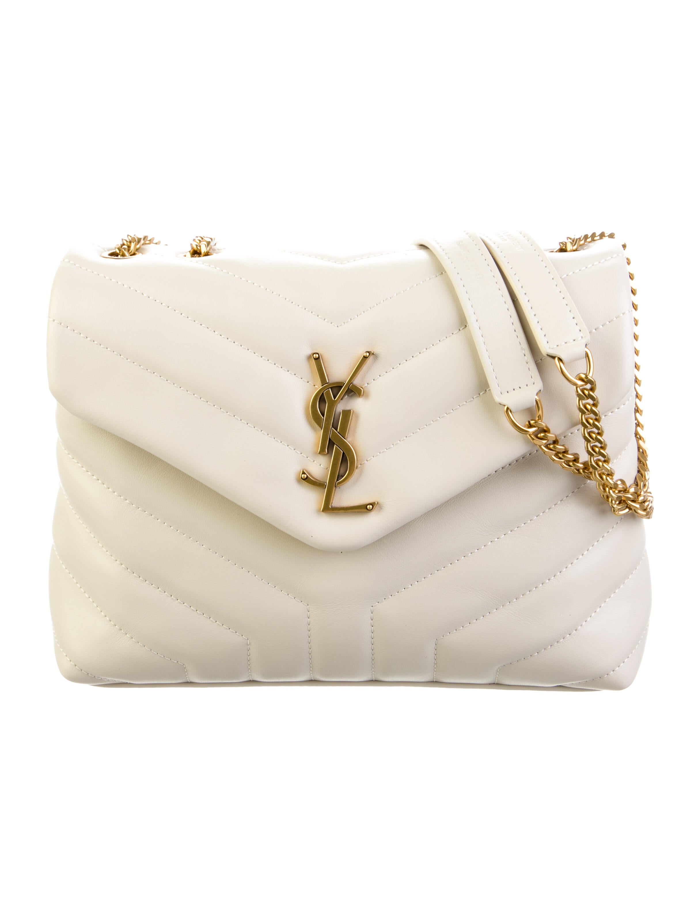 Saint Laurent Monogram Toy LouLou Crossbody Bag Neutrals Crossbody