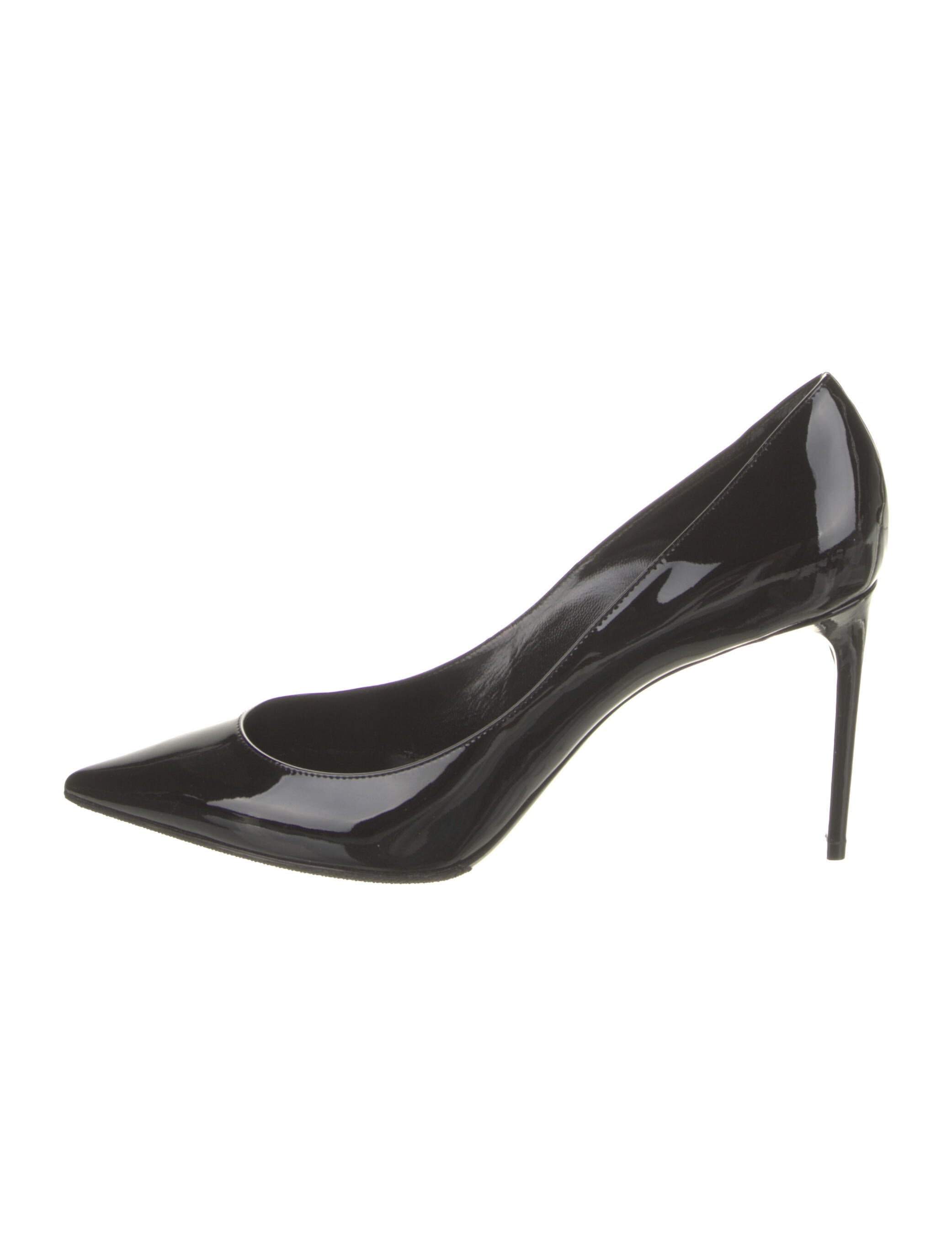 Saint Laurent Patent Leather Pumps Black Pumps, Shoes SNT198928