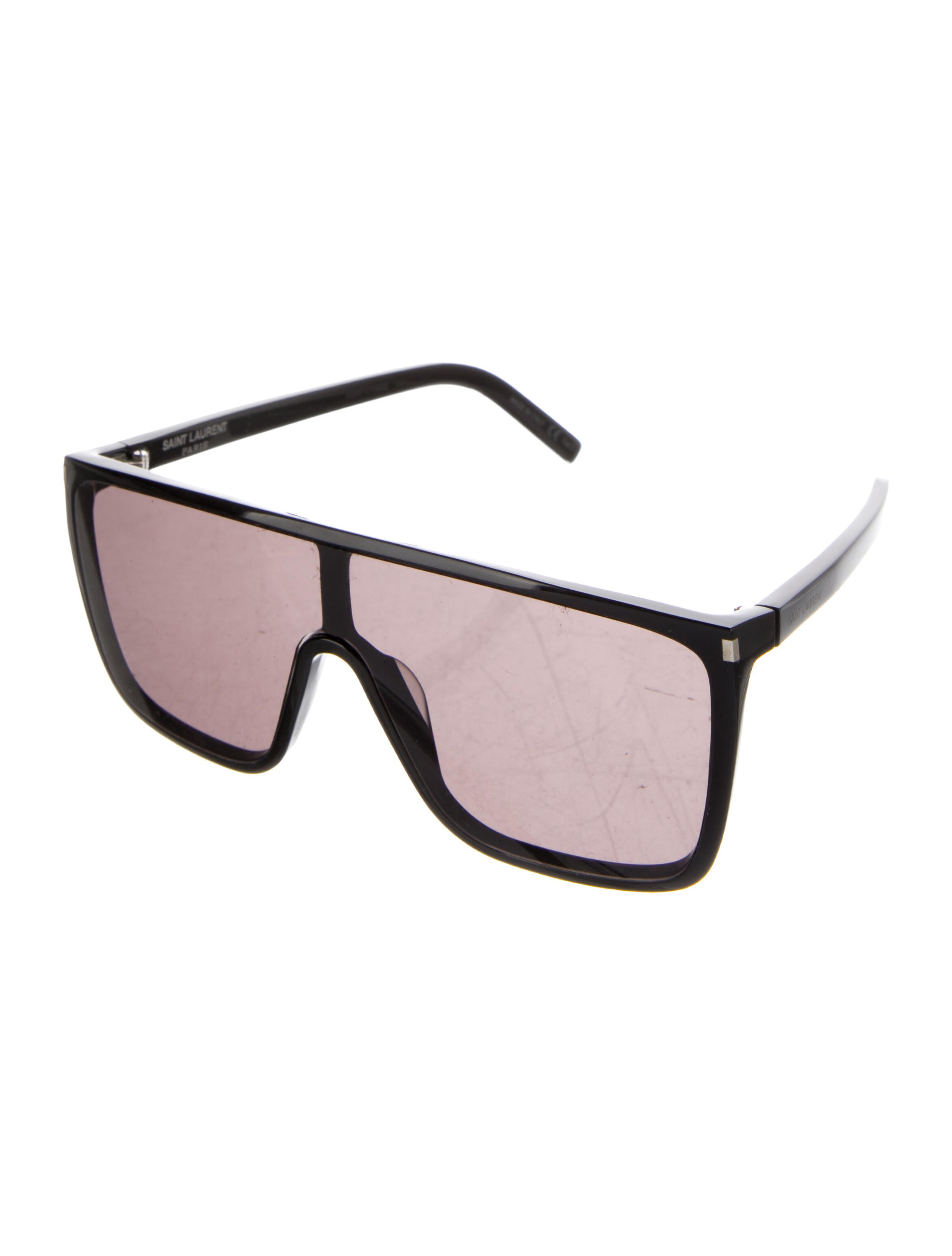 saint laurent mask sunglasses