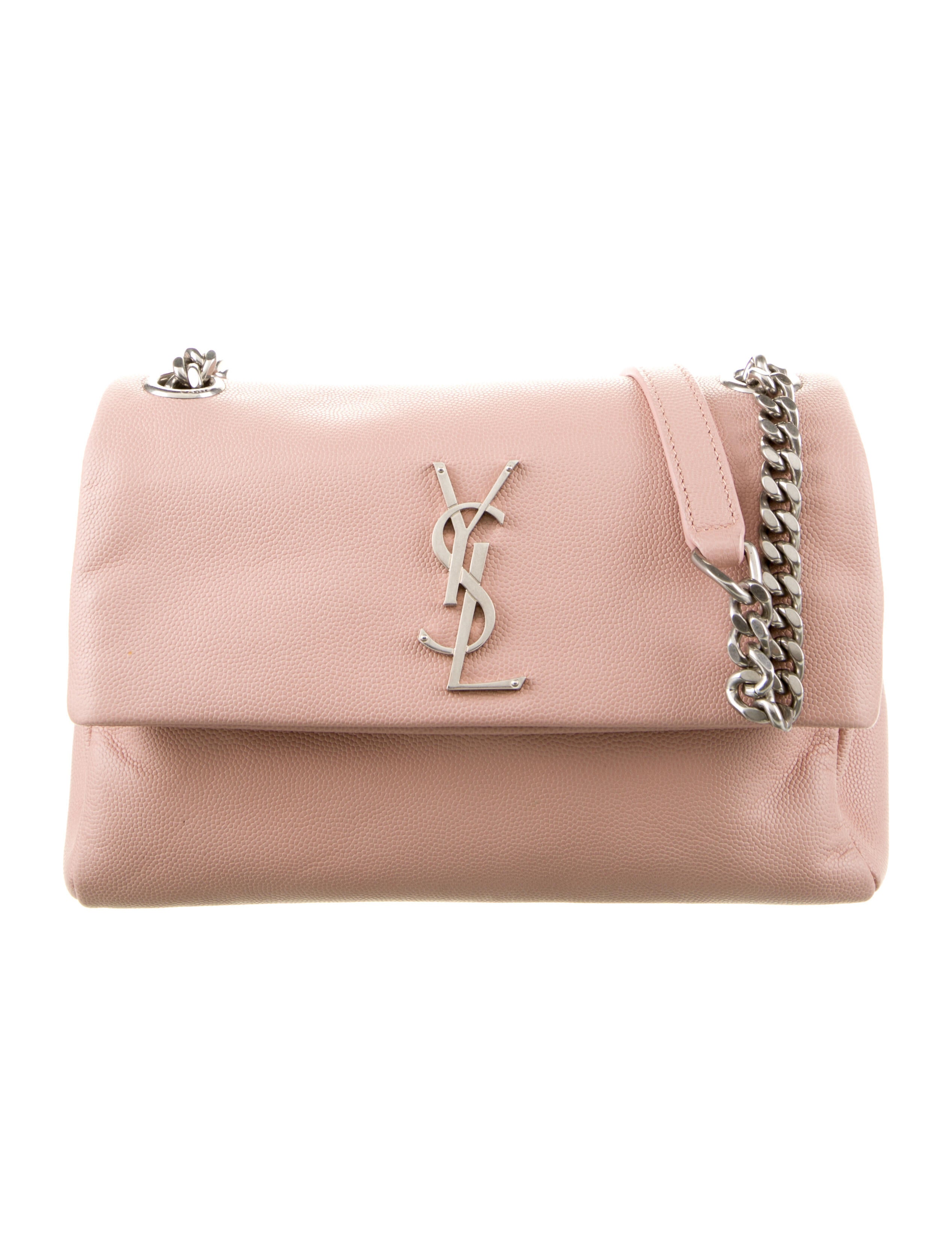 Saint Laurent Small Monogram West Hollywood Bag Pink Crossbody Bags