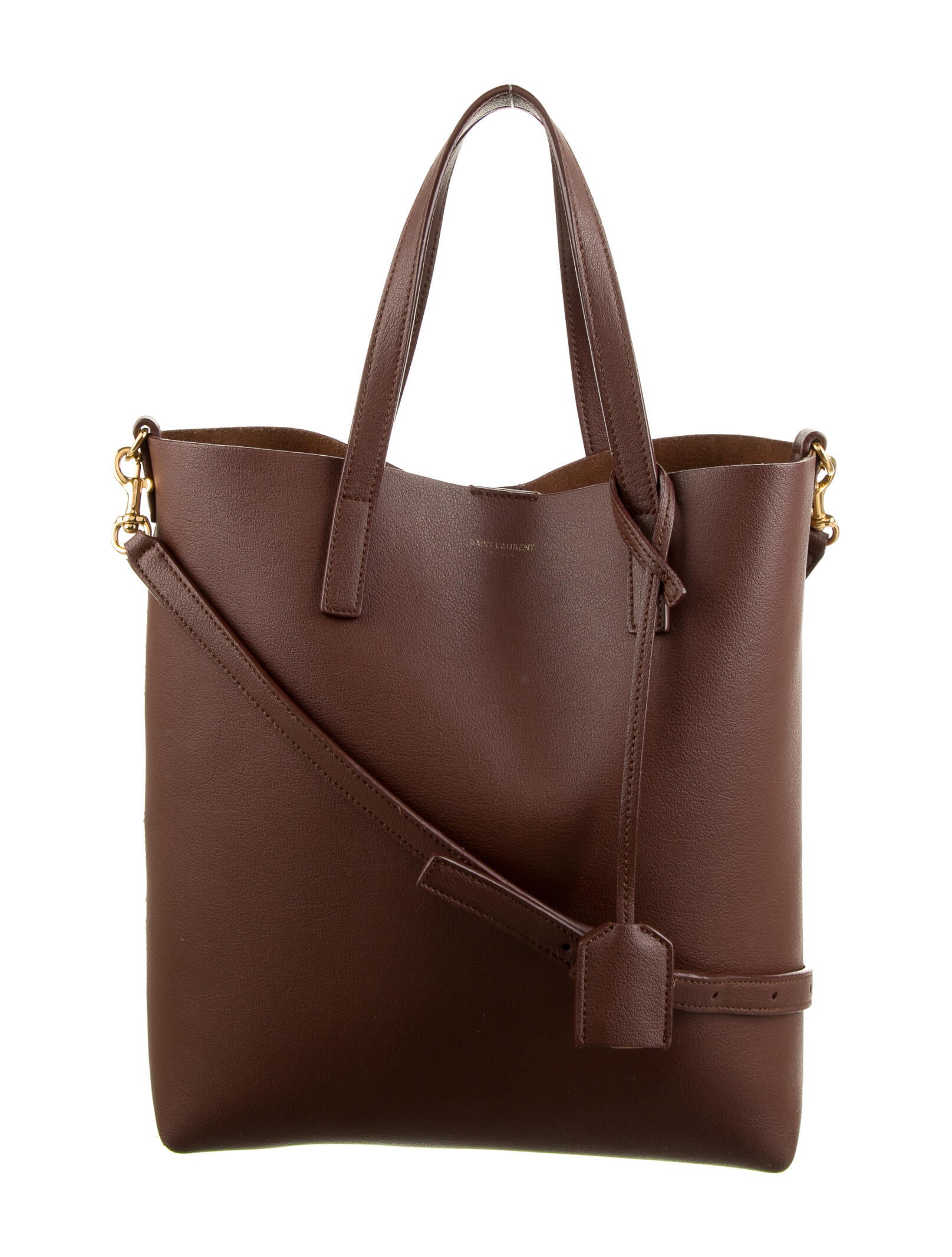 Saint Laurent Toy Shopping Tote Brown Totes, Handbags SNT211379 The RealReal
