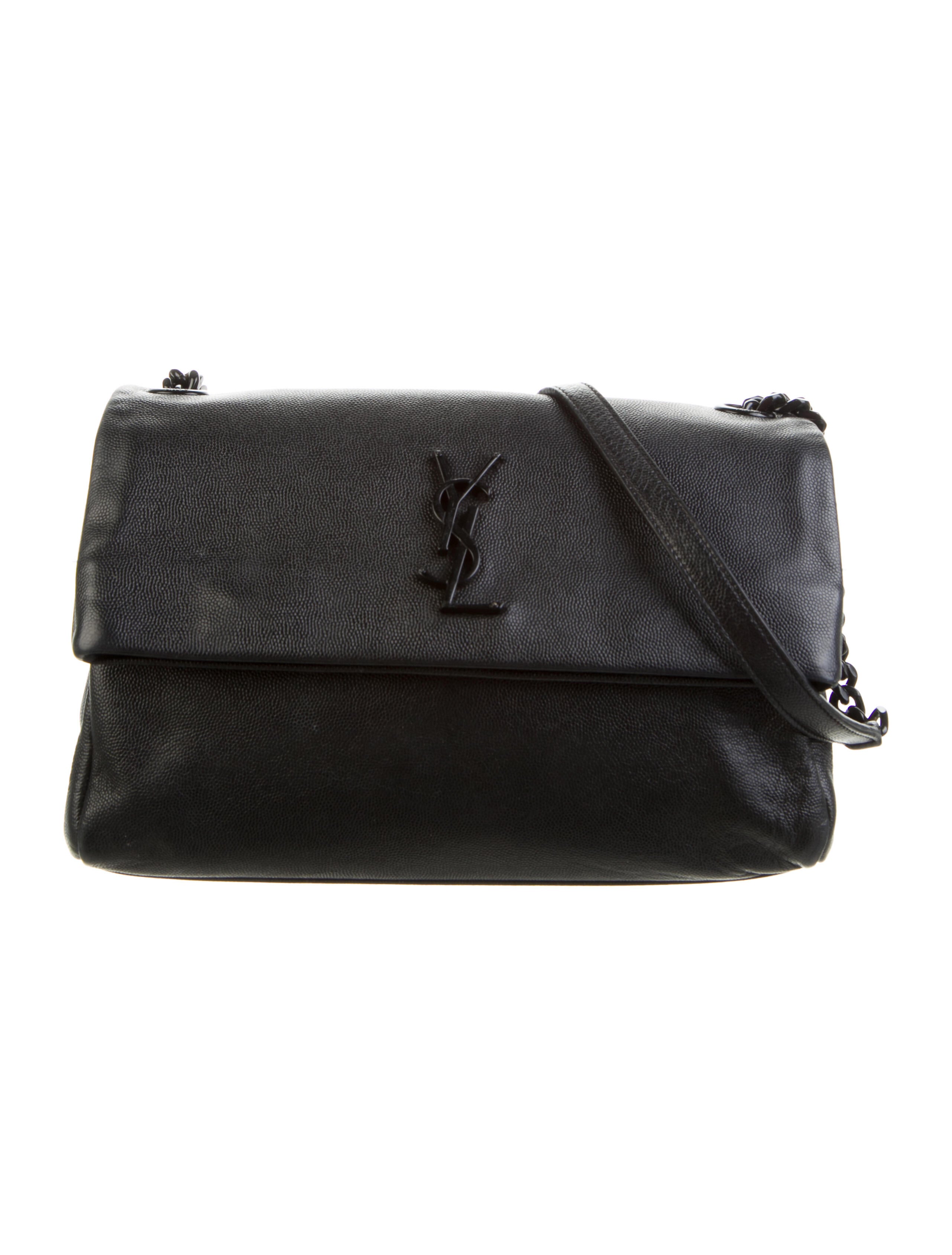 Saint Laurent Medium Monogram West Hollywood Bag Black Shoulder Bags