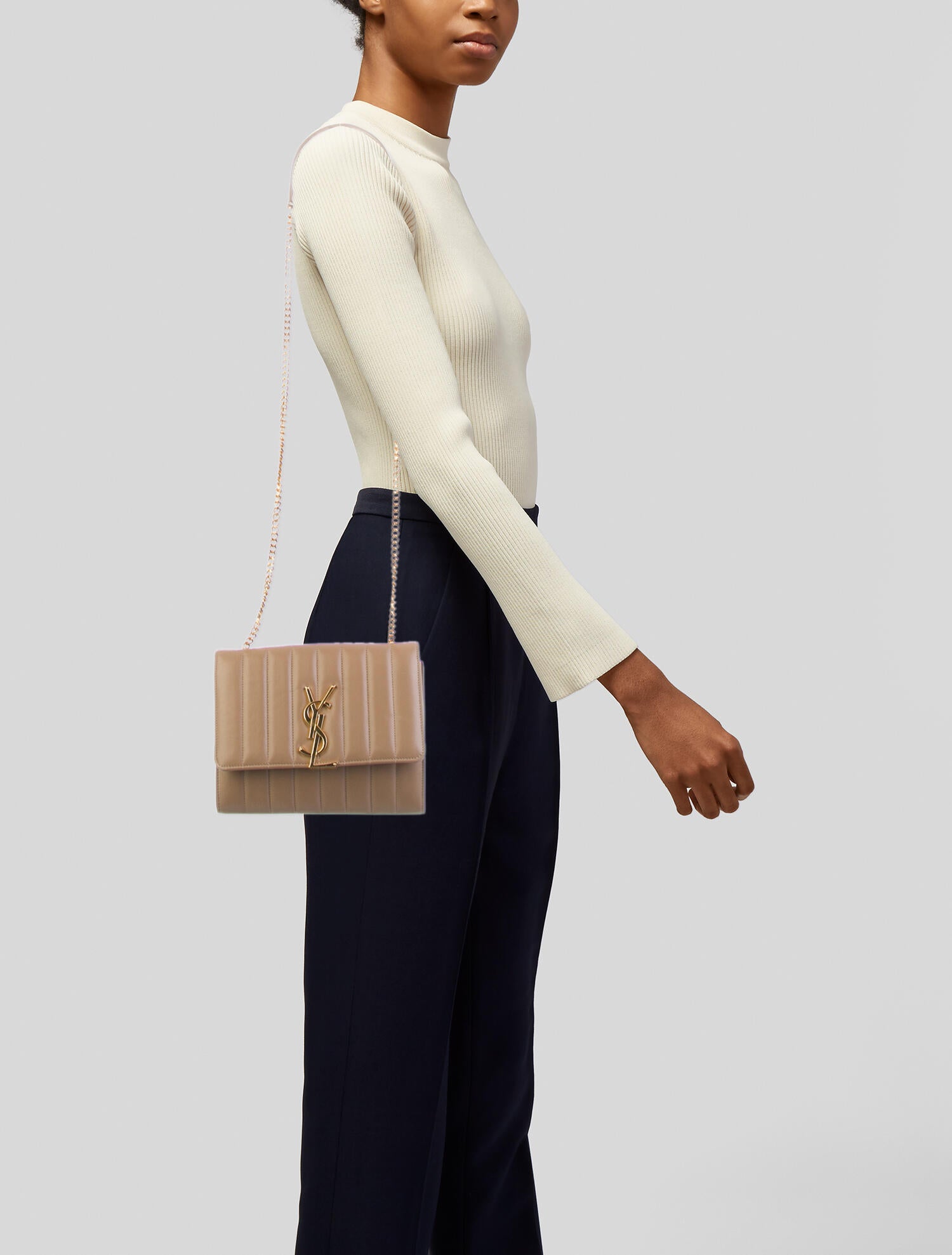 ysl vicky chain wallet