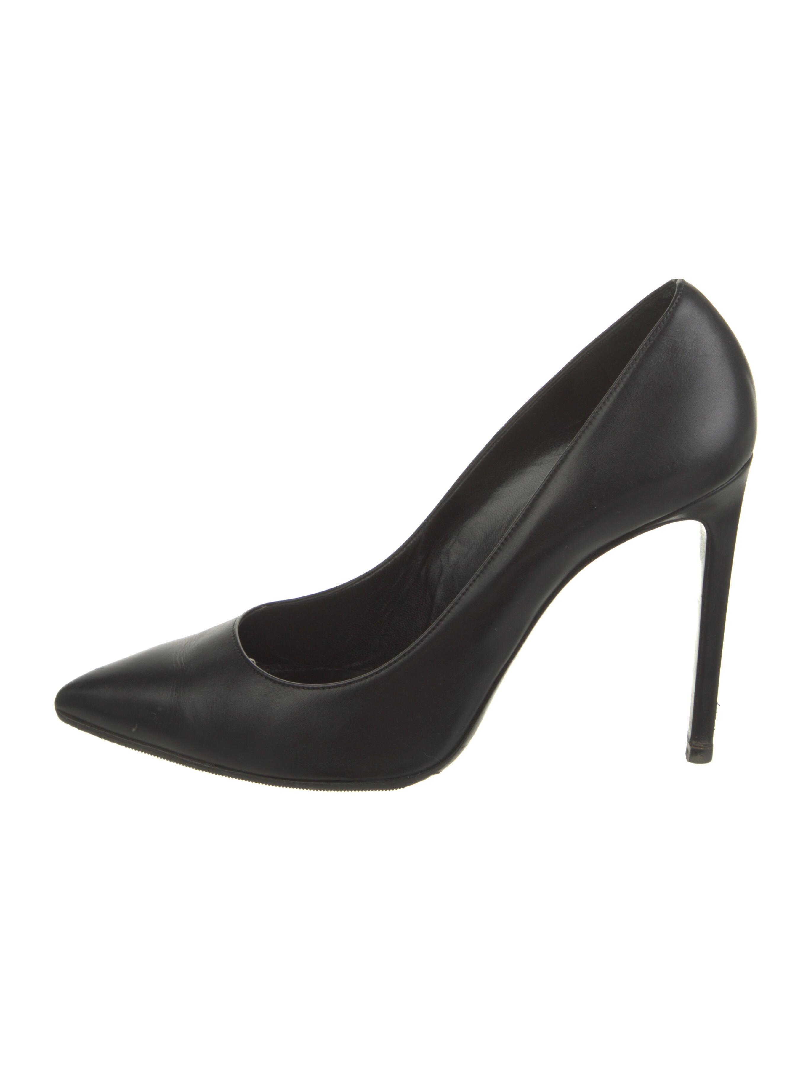 Saint Laurent Leather Pumps Black Pumps, Shoes SNT224151 The RealReal