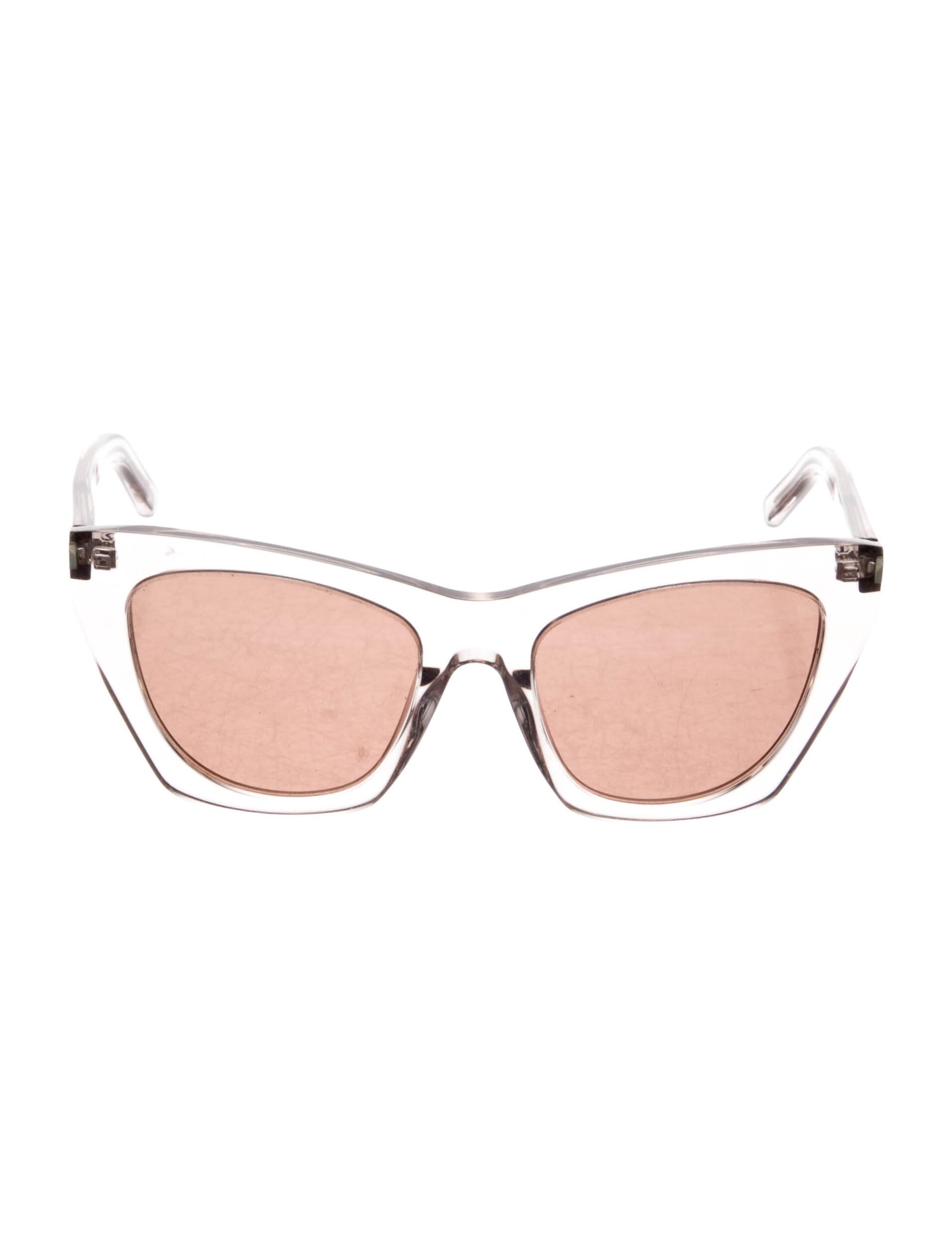Saint Laurent Kate CatEye Sunglasses Pink Sunglasses, Accessories