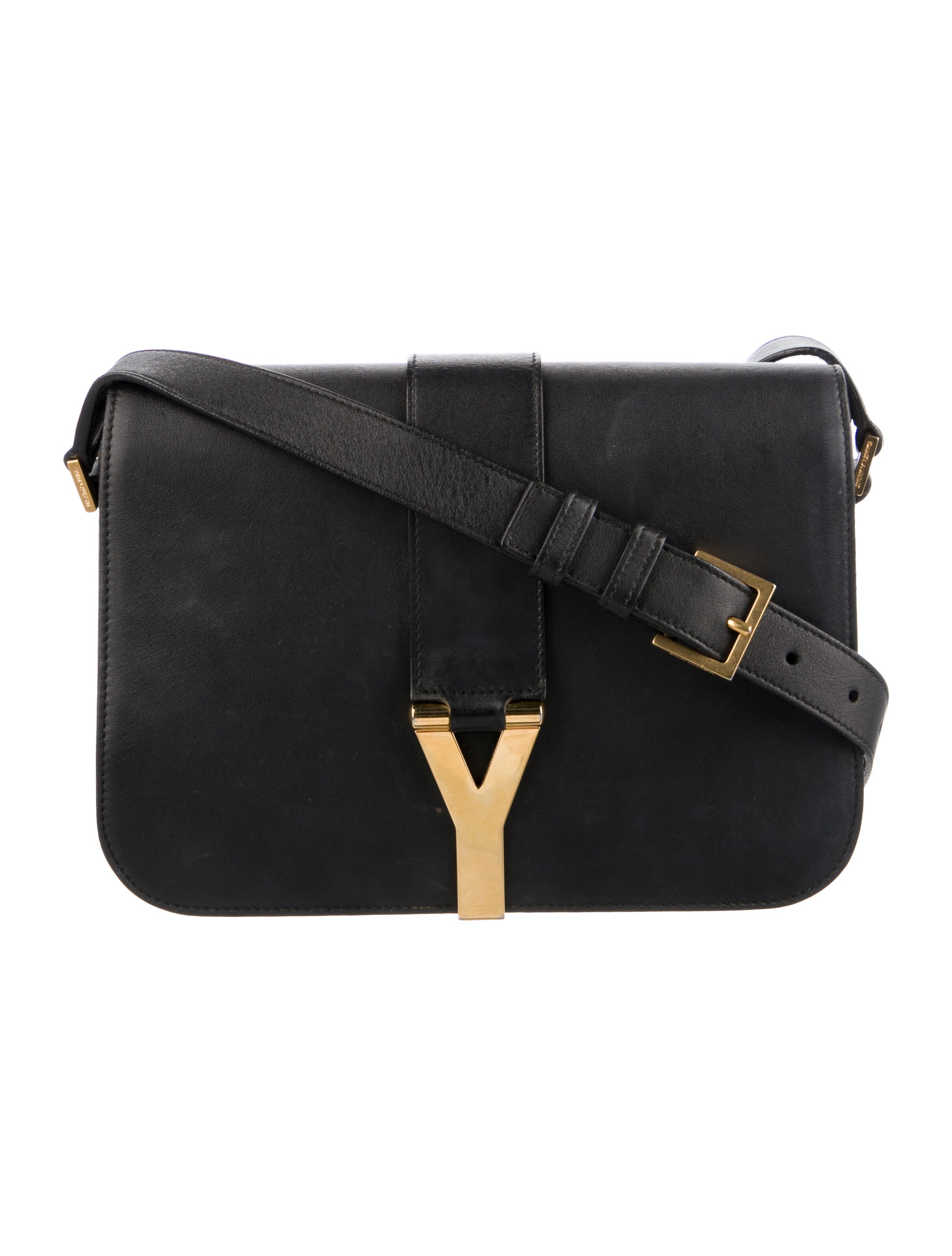 Saint Laurent Classic Y Crossbody Bag Black Crossbody Bags, Handbags SNT231967 The RealReal