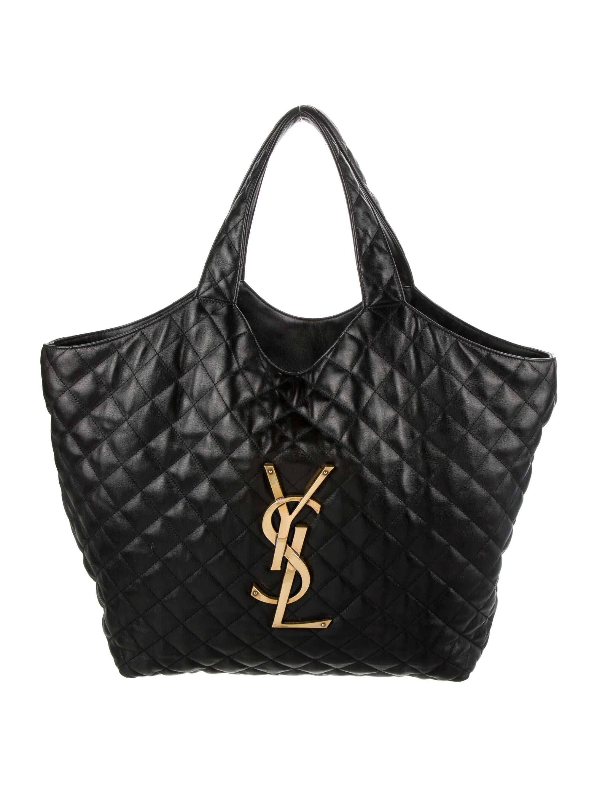 トートバッグ SAINT LAURENT PANTET MAXI TOTE BAG Saint Laurent Men's Patent Leather Maxi Tote Bag | Neiman Marcus