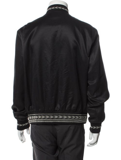 Saint Laurent 2017 Ikat Teddy Varsity Jacket