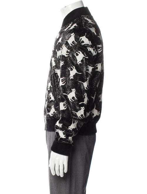 Saint Laurent Printed Bomber Jacket