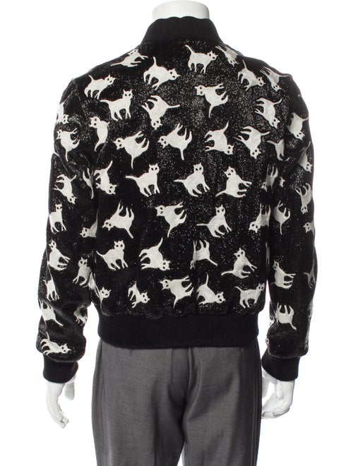 Saint Laurent Printed Bomber Jacket