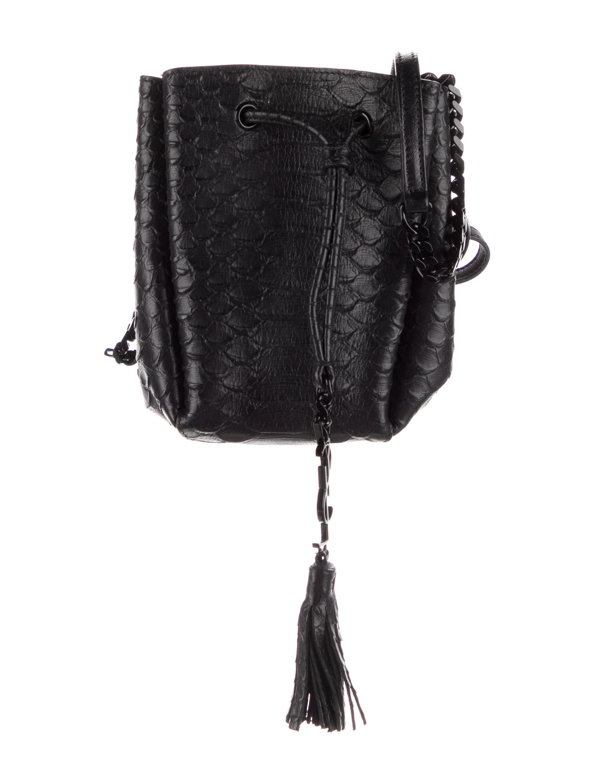 Saint Laurent Mini Bourse Bucket Bag