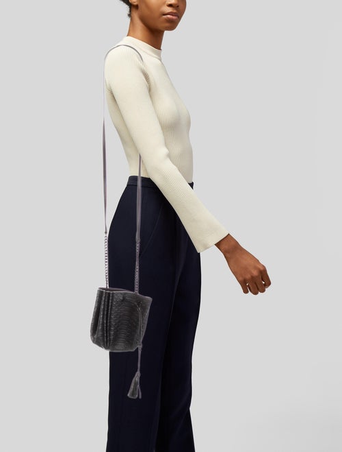 Saint Laurent Mini Bourse Bucket Bag