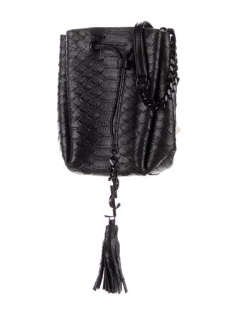 Saint Laurent Mini Bourse Bucket Bag