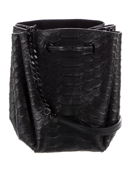 Saint Laurent Mini Bourse Bucket Bag