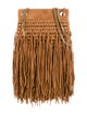 Saint Laurent 2021 Small Grace Fringe Hobo