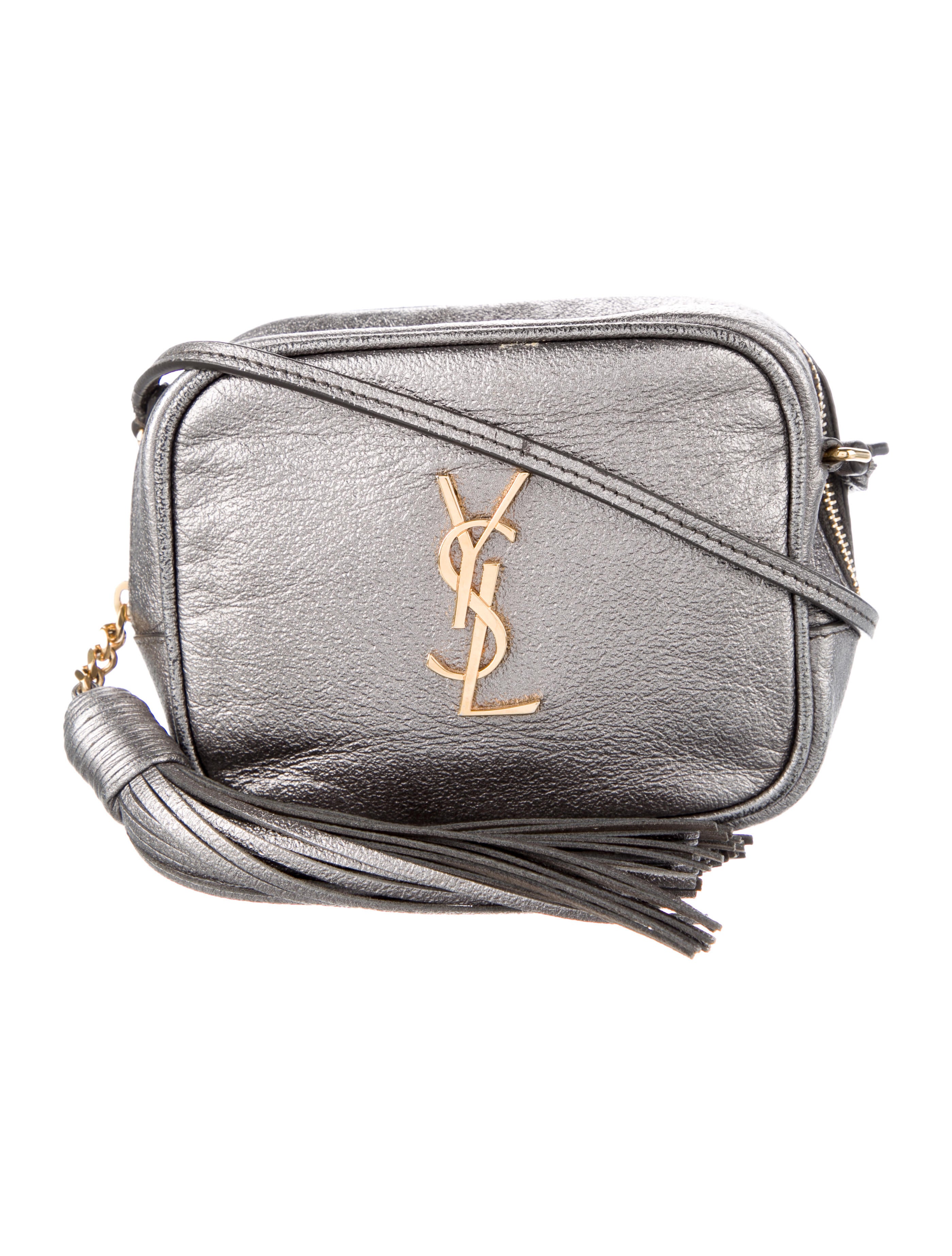 Saint Laurent Monogram Bag Metallic Mini Bags, Handbags SNT252732
