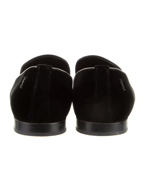 Saint Laurent Velvet Slippers