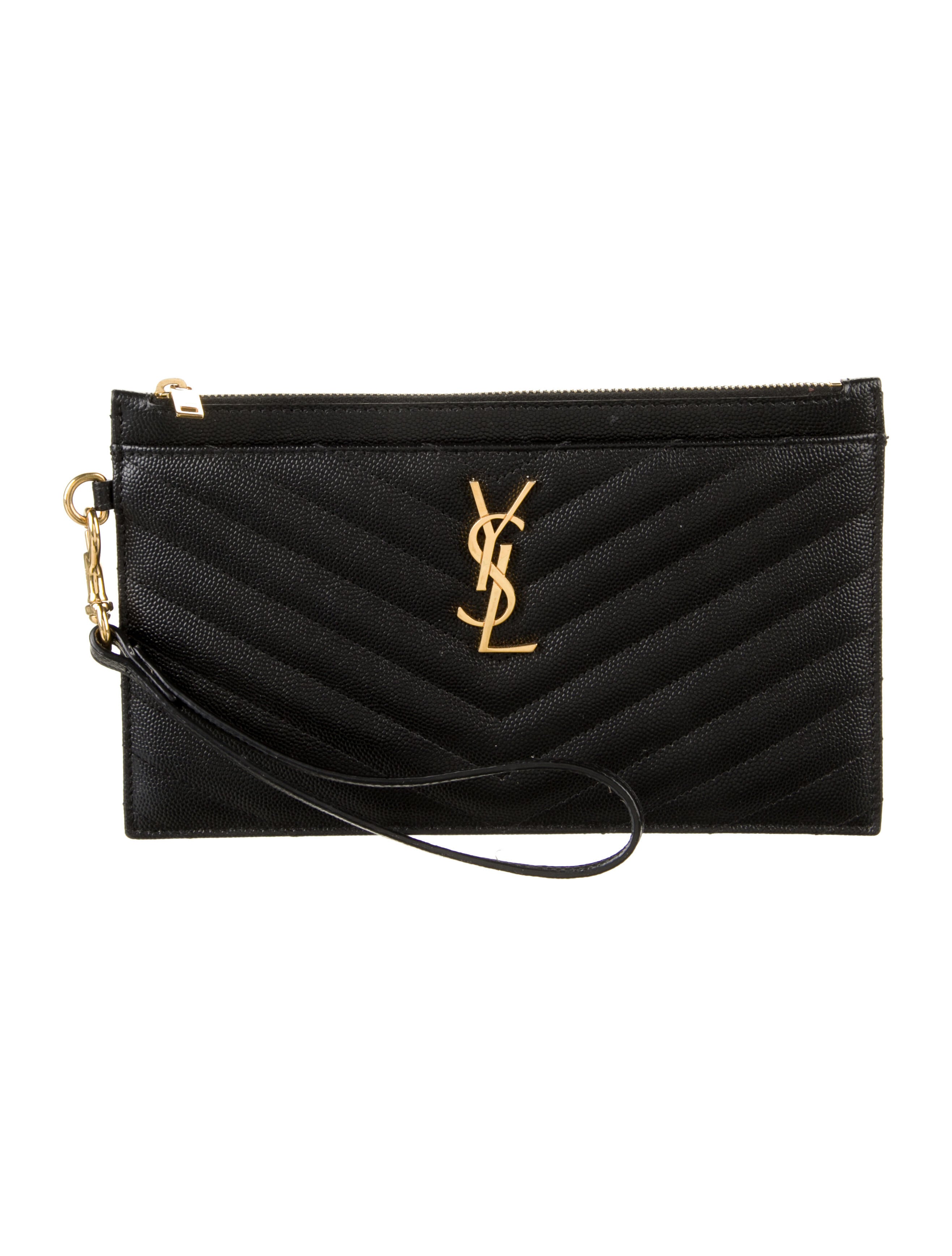 Saint Laurent 2021 Large Monogram Matelasse Cassandre Zip