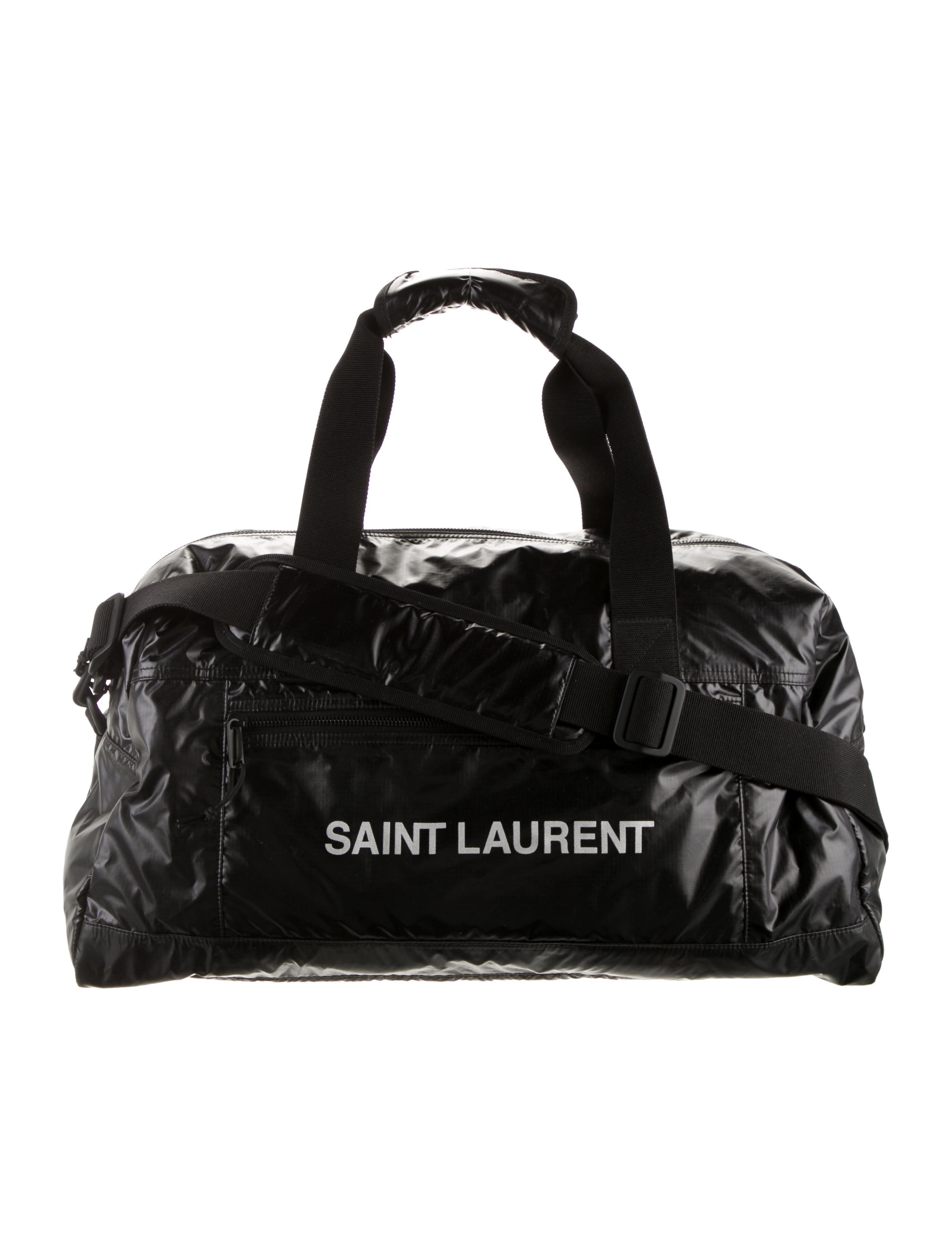 Saint Laurent Ripstop Sport Duffel Bag