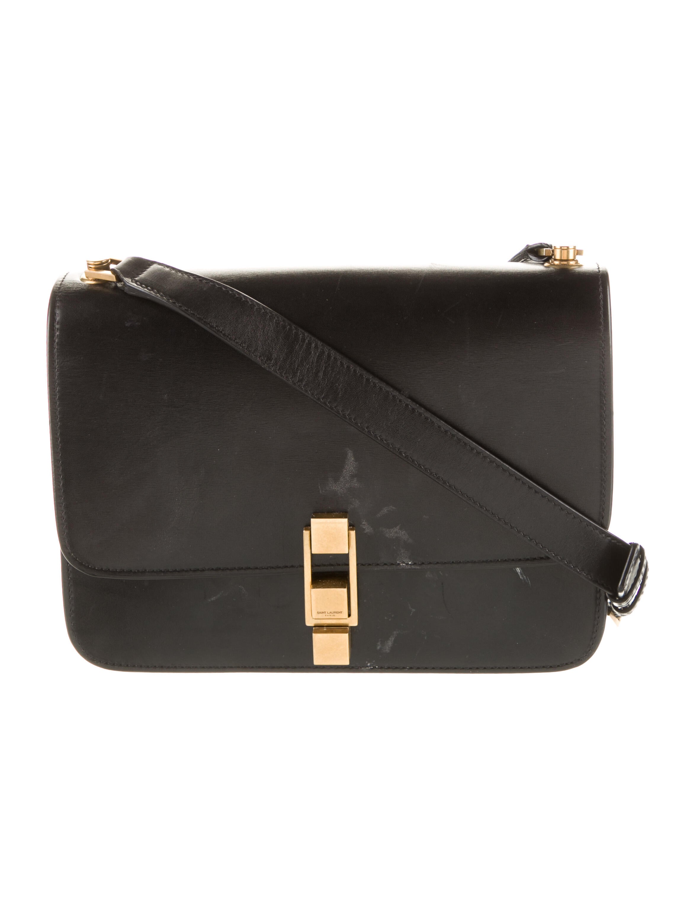 Saint Laurent Le Carre Shoulder Bag Black Shoulder Bags, Handbags
